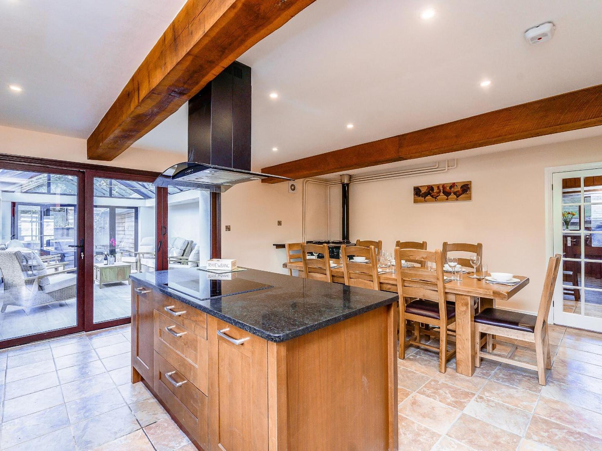 Rhiew Banc Villa Aberhafesp ภายนอก รูปภาพ
